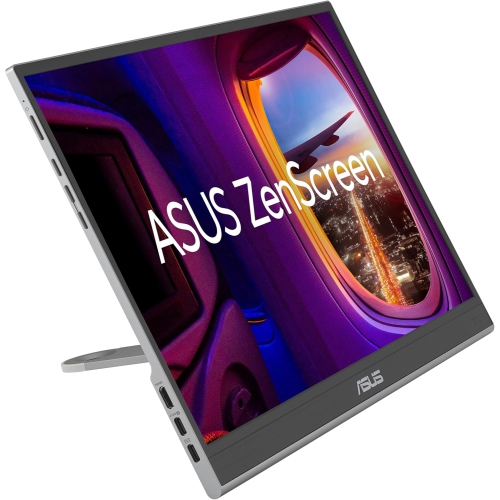 Image 1 de 9.. Moniteur portatif USB-C OLED 16&nbsp;po ZenScreen d'ASUS – HD intégrale, DCI-P3 100 %, 1&nbsp;ms, HDR-10, mini HDMI
