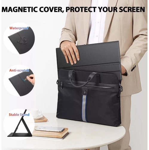 UPERFECT 18.5" 120Hz Touchscreen Portable Monitor 1080P 120Hz Gaming Monitor 1ms FreeSync Ultra Slim HDMI USB C w/VESA