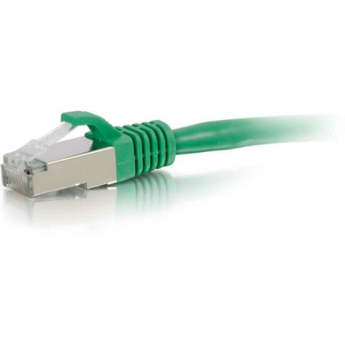 C2G 15ft Cat6 Snagless Shielded Ethernet Network Patch Cable - Green (00837)