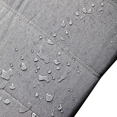 Deko Living Gray Outdoor Compression Foam Armless Sofa Chair