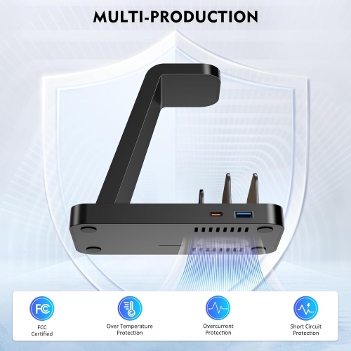 5 in 1 Wireless Charger for iPhone, Apple Watch, AirPods, and iPad - Fast Charging Station for Multiple Apple Devices