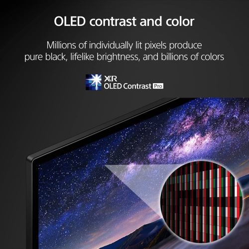 Sony 65" BRAVIA A75L 4K UHD OLED 120Hz Dolby Vision Google TV Smart TV (XR65A75L) - 2023 - Great for Movies & Gaming by SONY - Refurbished condition - Image 2