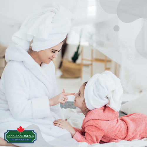 Canadian Linen Basic – Petites serviettes de bain 20 x 40&nbsp;po, léger, séchage rapide, doux, absorbante, coton doux, paq. 6 serviettes de toilette