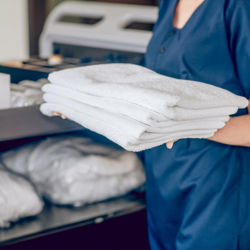 Canadian Linen Basic – Ensemble d'essuie-mains, 15 x 25&nbsp;po, 12 chiffons de nettoyage en coton doux et doux, séchage rapide et léger pour motel,