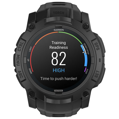 Garmin Instinct 3 AMOLD Tactical Edition 45mm Bluetooth Multisport Smartwatch - Black