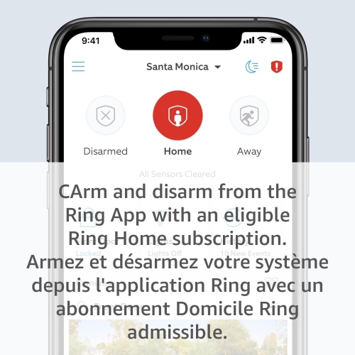Boîte ouverte - Sonnette vidéo Wi-Fi 4 de Ring - Nickel satiné