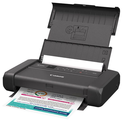 Imprimante à jet d'encre portative sans fil PIXMA TR160 de Canon