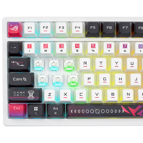 Clavier de jeu rétroéclairé sans fil 75 % M704 ROG Azoth X d'ASUS - Exclusivité Best Buy