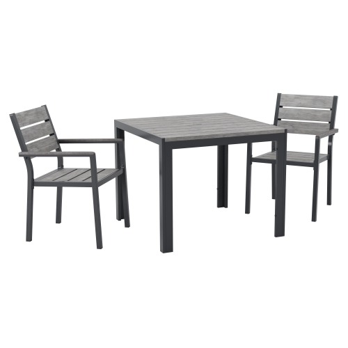 CorLiving 3-Piece Gallant Aluminum Outdoor Dining Set