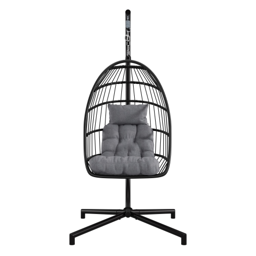 CorLiving Ember Hanging Egg Chair with Cushion