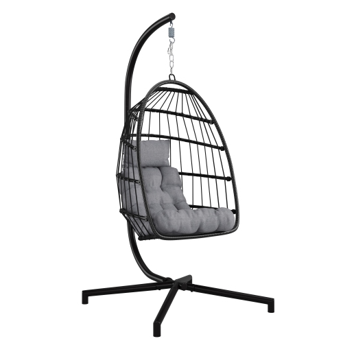CorLiving Ember Hanging Egg Chair with Cushion