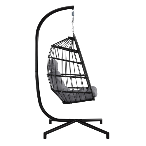 CorLiving Ember Hanging Egg Chair with Cushion