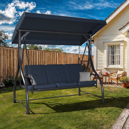 CorLiving 2-1 Patio Swing with Canopy