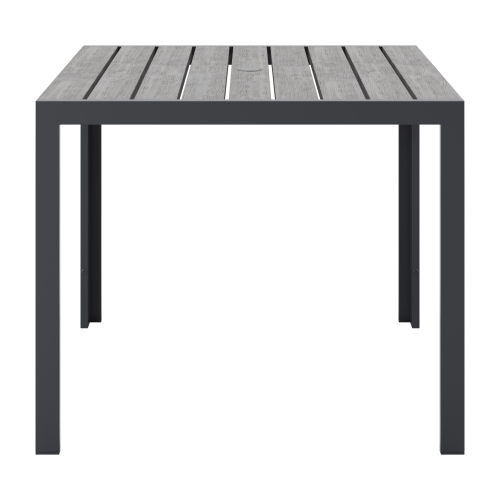 CorLiving Square Aluminum Outdoor Dining Table