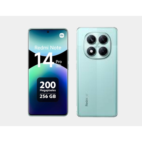 Xiaomi Redmi Note 14 Pro 5G 256GB ROM 8GB RAM Dual SIM GSM Unlocked - Coral Green