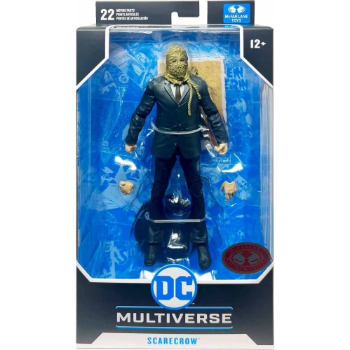 DC Multiverse Batman Begins 7 Inch Action Figure Exclusive - Scarecrow Red Platinum