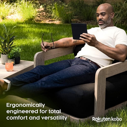 Liseuse couleur de 7 po Libra de Kobo avec écran couleur à encre électronique – Blanc