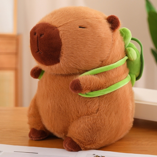 Cute Simulation Plush Capybara, Plush Toy Animal Doll, Suitable for Birthday & Holiday Gifts for Family and Friends