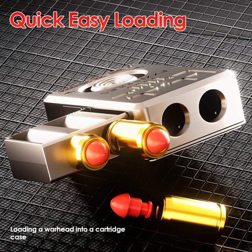 Playing Card Push Shell Toy Gun, Ejection Decompression Soft Bullet Gun for Boys Ages 14+, Holiday Birthday Gift