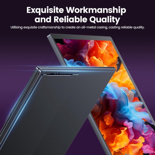 UPERFECT 18.5" 120Hz FreeSync Portable Monitor, 1080P 100% sRGB FHD IPS HDR Gaming Display with VESA & Stand, Ultra-Slim & Lightweight Frameless