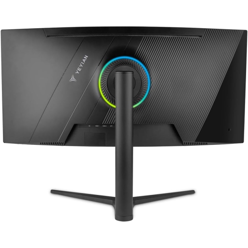 YEYIAN 34 inch Ultrawide Curved 180Hz Gaming Computer Monitor 1ms 1500R VA Screen PC, 21:9 WQHD, 178°Viewing Angle, sRGB 129%, DCI-P3