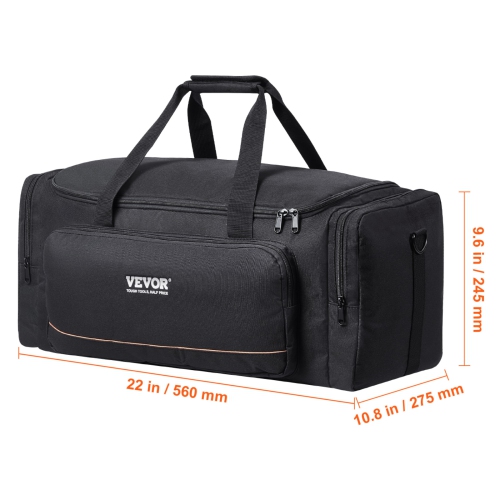 VEVOR 22 inTelescope Case,Telescope Storage Bag with Fixed Buckles, Multi-Pocket & Detachable Divider for Telescope, Shock-Absorbent Telescope