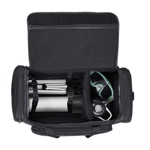 VEVOR 22 inTelescope Case,Telescope Storage Bag with Fixed Buckles, Multi-Pocket & Detachable Divider for Telescope, Shock-Absorbent Telescope