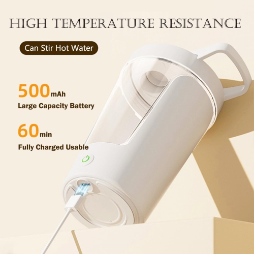 Electric Shaker Bottle,USB Rechargeable Protein Shake Mixer,Portable Mixer Cup Auto Mixing Mug for Shakes & Coffee