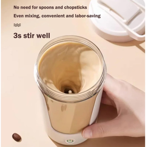 Electric Shaker Bottle,USB Rechargeable Protein Shake Mixer,Portable Mixer Cup Auto Mixing Mug for Shakes & Coffee