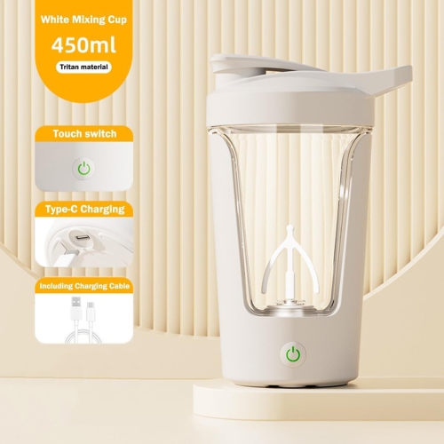 Electric Shaker Bottle,USB Rechargeable Protein Shake Mixer,Portable Mixer Cup Auto Mixing Mug for Shakes & Coffee