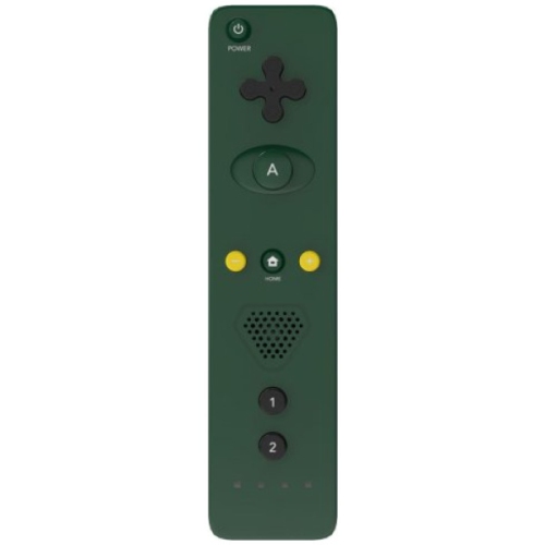 Manette sans fil verte avec Action Plus pour Wii/Wii U.