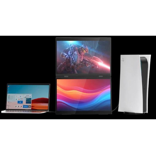 UPERFECT Delta Pro Touch - 16 Inch 2.5K Dual Monitor with Touch Pen