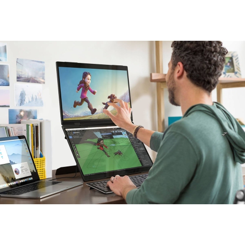 UPERFECT Delta Pro Touch - 16 Inch 2.5K Dual Monitor with Touch Pen