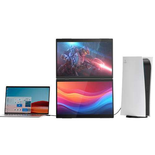 UPERFECT Delta Pro Touch - 16 Inch 2.5K Dual Monitor with Touch Pen