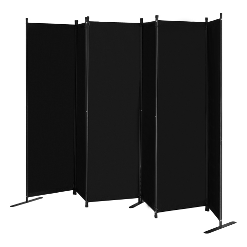 VEVOR 6 Panels Room Divider, Room Divider, Folding Privacy Screen and Portable Partition Divider for Room Separation, Freestanding Room Partitions
