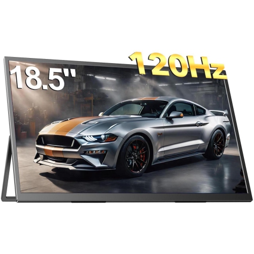 UPERFECT 120Hz Gaming Monitor 18.5" 1920x1080 Portable Monitor USB-C Monitor Freesync Gaming Screen For Xbox PS 5
