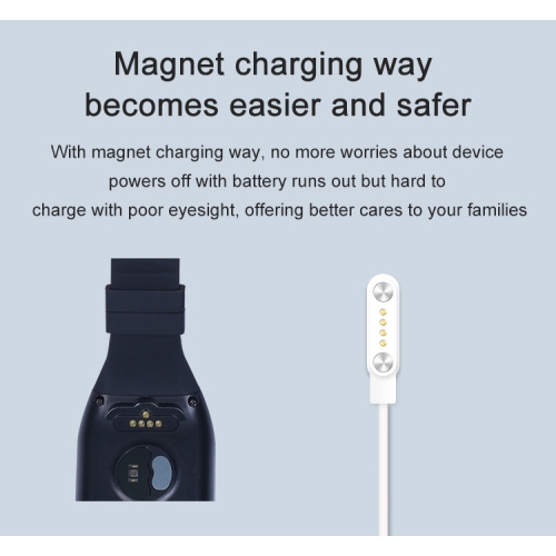 SOS Wristband Alert Bracelet – Alert systems for seniors, Emergency Call Button with 2-Way Speakerphone, 4G Tracking Smart Watch(SIM Card Not