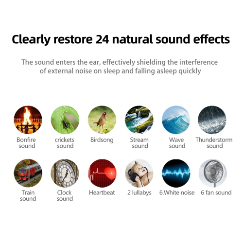 White Noise Machine Baby Sound Machine Kids with Night Light, Portable Sound Machine for Baby Adult, Noise Canceling for Office & Sleeping, Sound