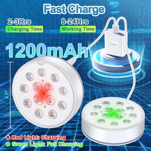 Pool Lights,Floating Submersible LED Lights with Remote,Waterproof Hot Tub Lights Underwater Above Ground Inground 16 Colors Dynamic Decorate