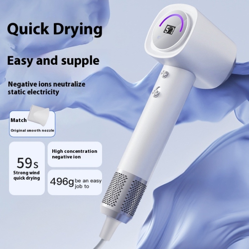 High-speed negative ion hair dryer that does not damage hair, American standard, European standard, British standard, high-power quick-drying digital