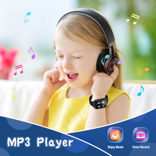 Kids Smart Watch for Boys Girls 6-12 with Pedometer Audio Book Camera Music Player Birthday