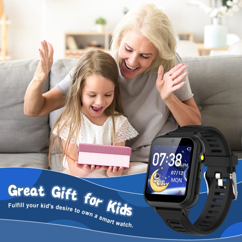 Kids Smart Watch for Boys Girls 6-12 with Pedometer Audio Book Camera Music Player Birthday