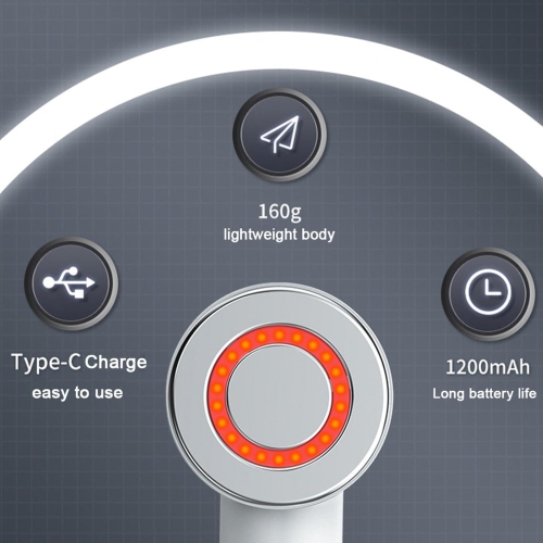 Slimming Abdomen Massager, Multi-function Body Massager, Rejuvenate, Firm Skin Human Skin Massager——White