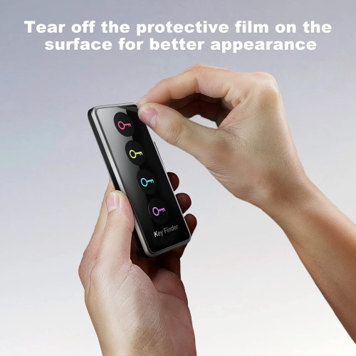 Détecteur de clés sans fil avec lumière LED Facile à utiliser pour les aînés Localiser clés, téléphones, portefeuilles et télécommandes de téléviseur