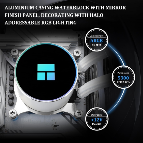 Open Box - Thermalright Frozen Magic 360 Scenic V2 Water Cooling CPU Cooler