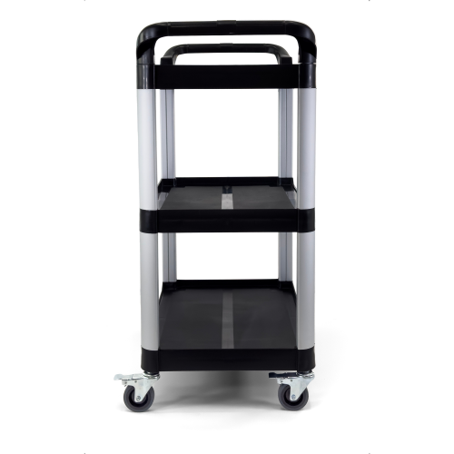 Service CART - 3 Shelves - Black