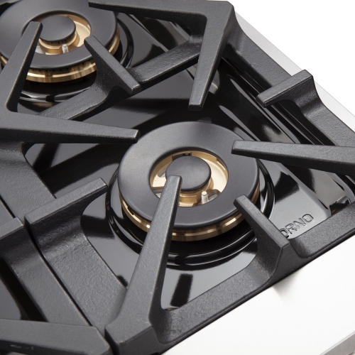 Ensemble de cuisine Forno Premium 2 pièces - Cuisinière Capriasca en acier inoxydable de 48&nbsp;po, unités Forno MadPaderno de 2-28&nbsp;po de