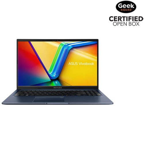 Open Box - ASUS Vivobook 15 15.6" Business Laptop - Quiet Blue (AMD Ryzen 7 5825U/16GB RAM/1TB SSD/Windows 11 Home)