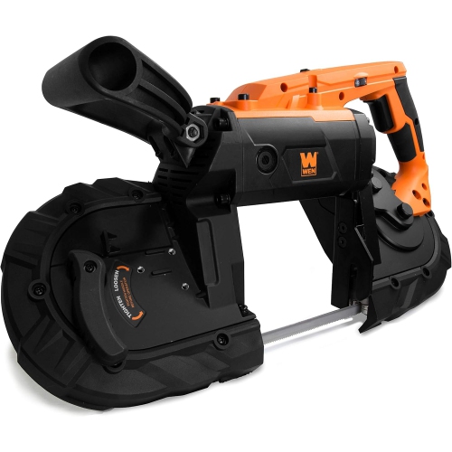 Refurbished – WEN 94396 10-Amp 5-Inch Variable Speed Handheld Portable Band Saw for Metal