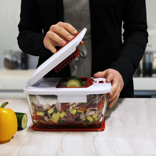 Valore Vegetable Chopper XL Glass Set TF1126D